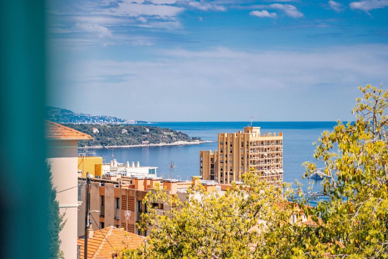 Frontiere De Monaco - Balconnet Vue Mer - Ba 보솔레이 외부 사진