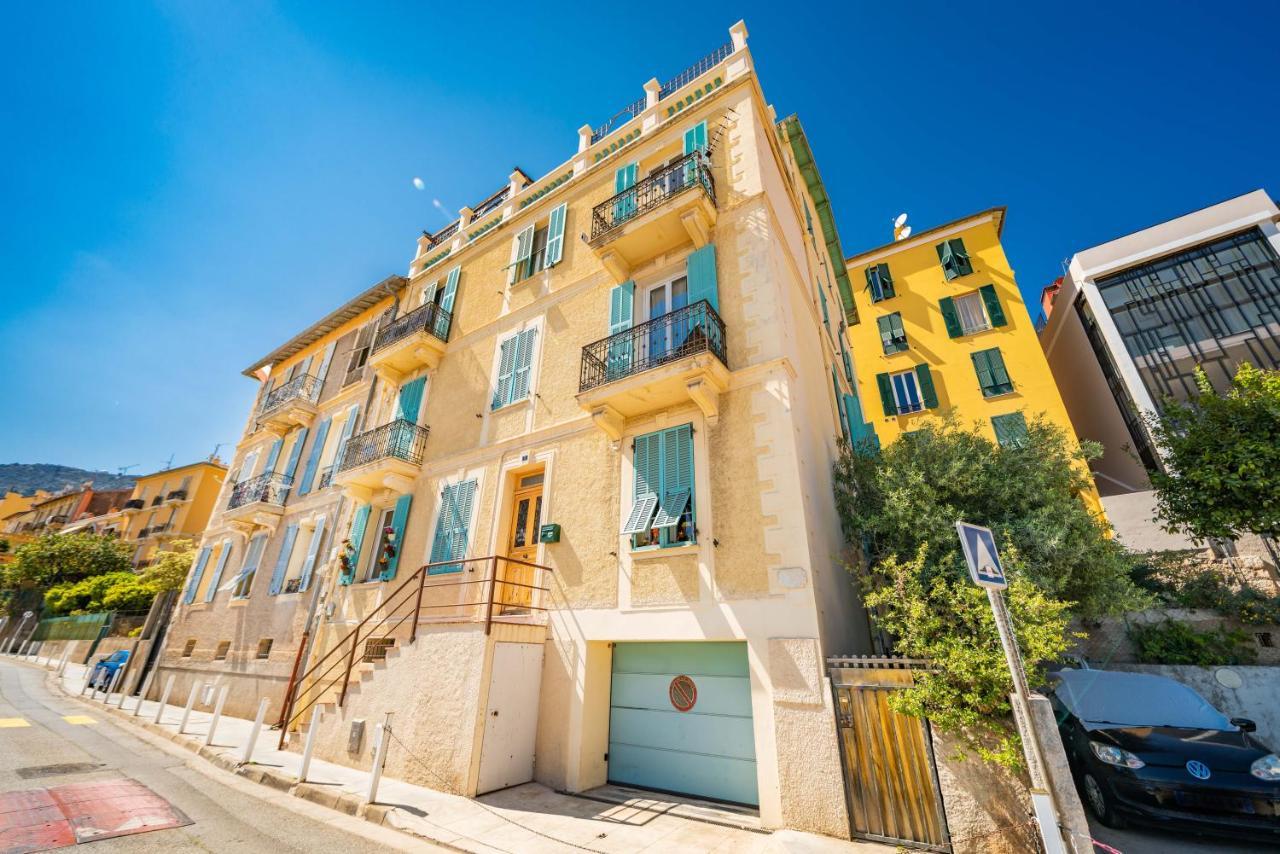 Frontiere De Monaco - Balconnet Vue Mer - Ba 보솔레이 외부 사진